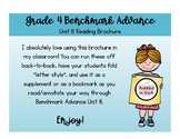 Benchmark Advance Grade 4 - Unit 8 Reading Brochure / Bookmark
