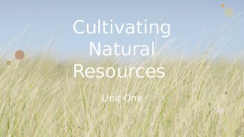 Preview of Benchmark Advance Grade 5 Unit 1: Cultivating Resources