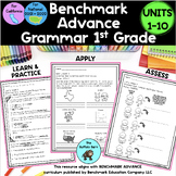 Benchmark Advance 1st Grade Grammar Worksheet Activities &