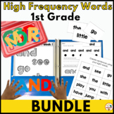 Benchmark Advance High Frequency Words Activities Bundle |