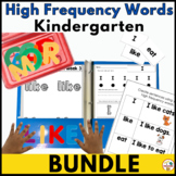 Benchmark Advance High Frequency Words Activities | Kindergarten