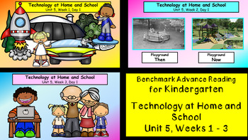Preview of Benchmark Advance, Kindergarten, Unit 5 (Pre-2021 Version)