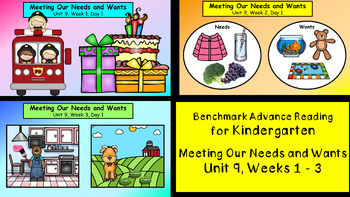 Preview of Benchmark Advance, Kindergarten, Unit 9 (Pre-2021 Version)