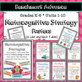 Benchmark Advance Metacognitive Strategy Posters