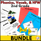 Benchmark Advance Phonics, Vocabulary, and HFW 2nd Grade Bundle