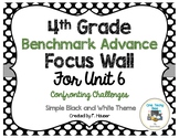 Benchmark Advance Program - 4th Grade Focus Wall - Unit 6