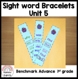 Benchmark Advance Sight Word Bracelets Unit 5