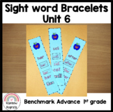 Benchmark Advance Sight Word Bracelets Unit 6