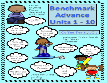 Preview of Benchmark Advance Small Group and Supplemental Units Bundle