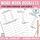 Benchmark Advance Spelling, Vocabulary, & Grammar Booklets