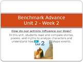 Benchmark Advance Supports for Unit 2 Week 2 - Ways Charac