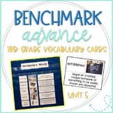 Benchmark Advance 3rd Grade Vocabulary Word, Picture & Def