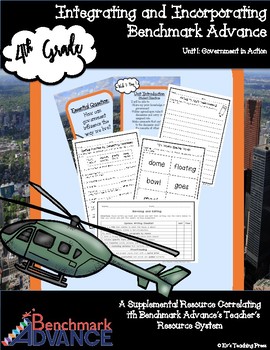 Preview of Benchmark Advance-Unit 1: Government in Action (4th Grade)