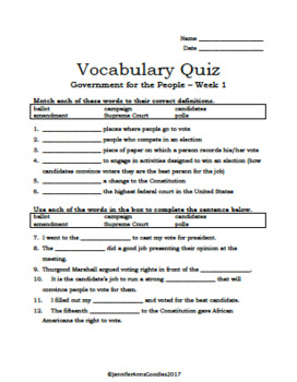 English vocabulary quiz unit 1 Identity online exercise for