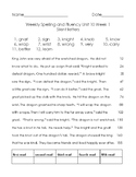 Benchmark Advance Unit 10 Spelling and Reading Fluency