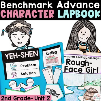 Preview of Benchmark Advance Unit 2 2nd Grade Project | Yeh Shen Rough Face Girl Sootface