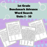 Benchmark Advance Word Search Units 1-10 - Gr 1