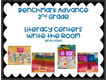 Preview of Benchmark Advance-  Write The Room (10 Units,30 centers) Full Year -2nd grade