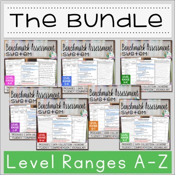 Preview of Benchmark Assessment System BUNDLE A-Z