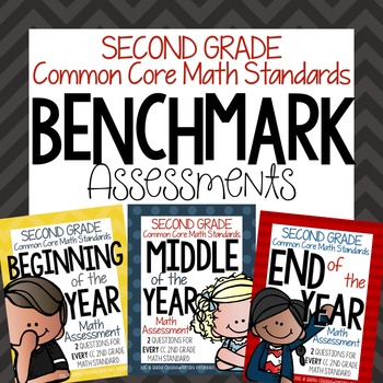 Preview of Benchmark Common Core Math Assessment BUNDLE