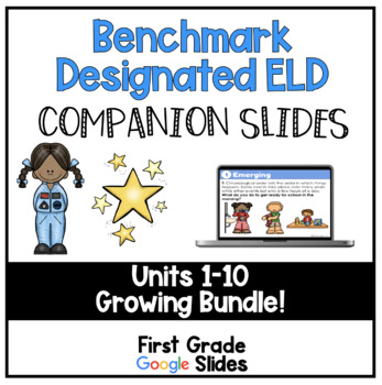 Preview of Benchmark Advance Designated ELD Companion Slides Ultimate Bundle