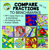 Benchmark Fractions| Color |Compare Fractions to Benchmark