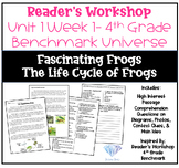 Benchmark Reader's Workshop | Unit 1 Week 1 - 4th Grade | 