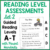 Kindergarten, 1st & 2nd Grade Benchmark Text Reading Level
