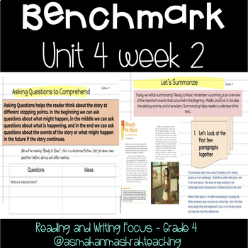 Preview of Benchmark Unit 4 Week 2 