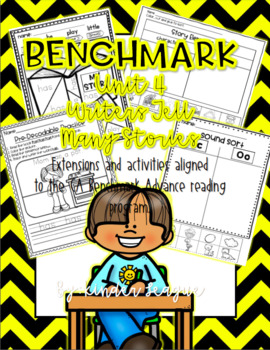 Preview of Benchmark Unit 4- "Writers Tell Many Stories" Activities and Extensions by KL