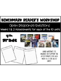 Benchmark Workshop Open Response Add-ons 4th Grade