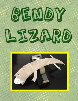 Bendy Lizard Instructions And Cutting Template