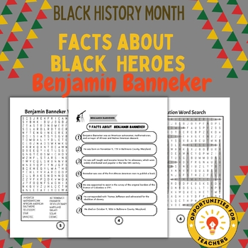 Preview of Benjamin Banneker Black History Month