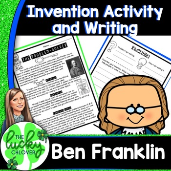 Preview of Problem and Solution Activity | Benjamin Franklin Activities | Invention Project