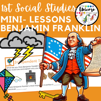 Preview of Benjamin Franklin American Historical Figure Google Slides Lessons