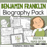 Benjamin Franklin Biography Pack - Digital Biography Activ