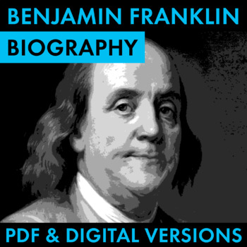 Preview of Benjamin Franklin Biography Research Grid, Franklin Biography PDF & Google Drive