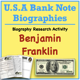 Benjamin Franklin Biography and research activity - $100 Bill