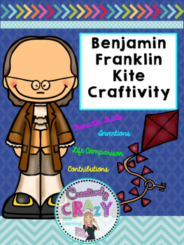Preview of Benjamin Franklin Kite Craftivity