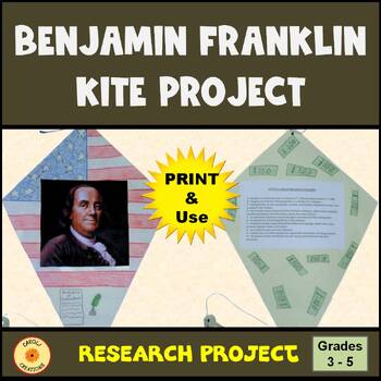 Preview of Benjamin Franklin Kite Research Project