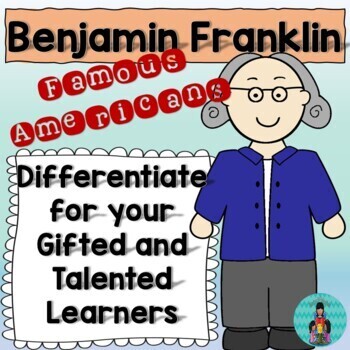 Preview of Benjamin Franklin Lessons for Gifted and Talented Learners