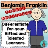 Benjamin Franklin Lessons for Gifted and Talented Learners