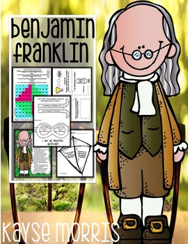 Preview of Benjamin Franklin Activities, Close Reading, Crafts and More