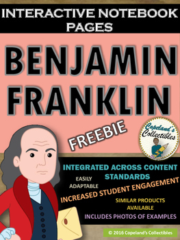Preview of Benjamin Franklin's Interactive Notebook Pages *FREEBIE*