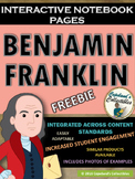 Benjamin Franklin's Interactive Notebook Pages *FREEBIE*