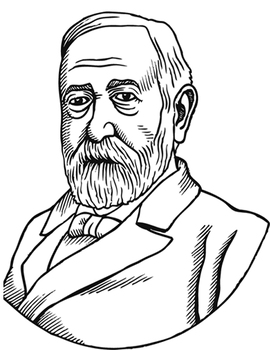 Preview of Benjamin Harrison 4 PDFs for poster print and color 14x18, 21x27, 28x36, 35x45