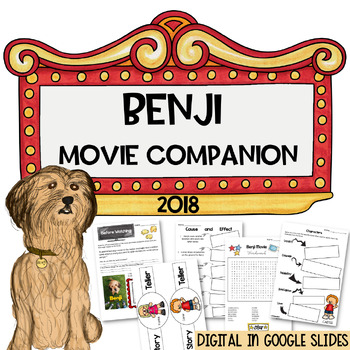 Preview of Benji 2018 Movie Companion & Guide | Print and Go End of Year Activities