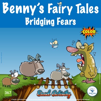 Preview of Benny's Fairy Tales Series. Bridging Fears. AmEn. Color-BW ver