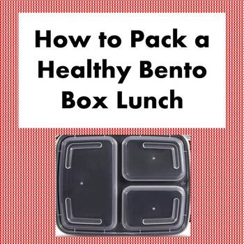 Preview of Bento Box Lesson Plan