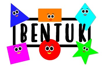 Preview of Bentuk Poster - Shapes Poster  (Malay Language)